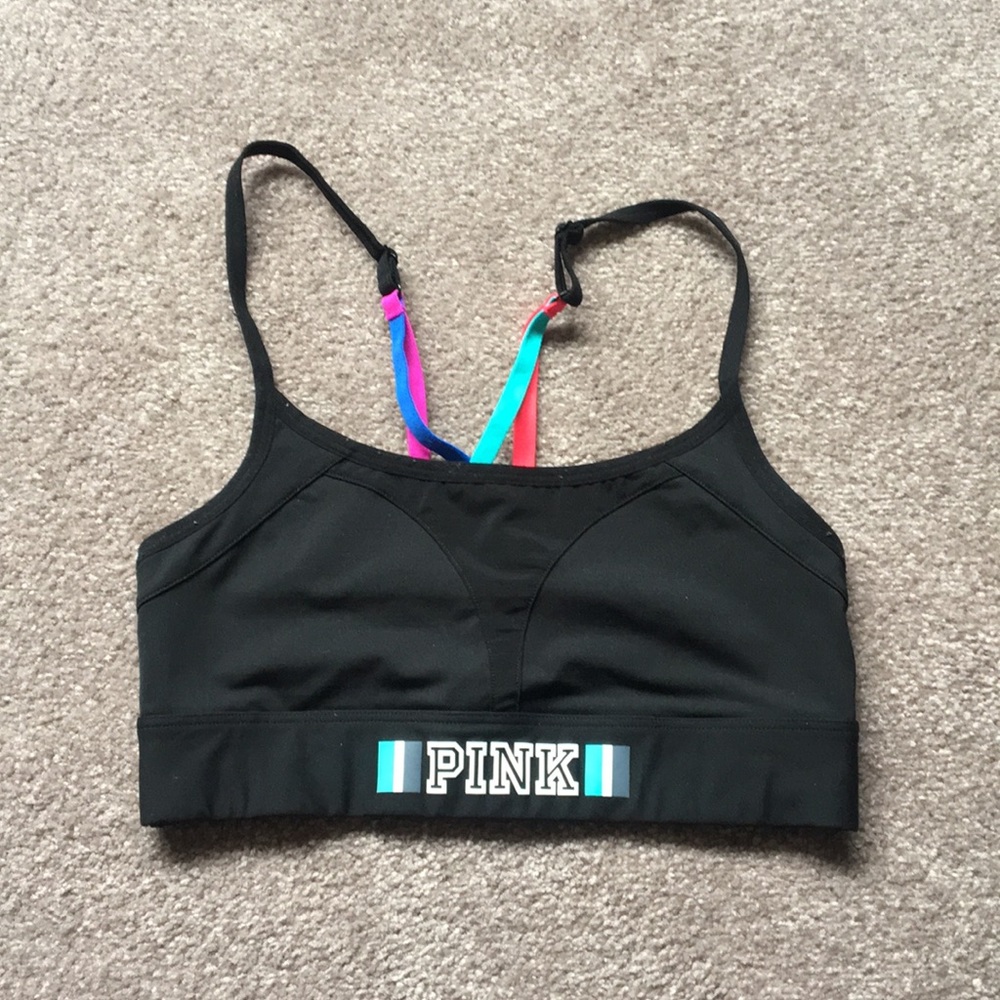 NWOT pink sports bra